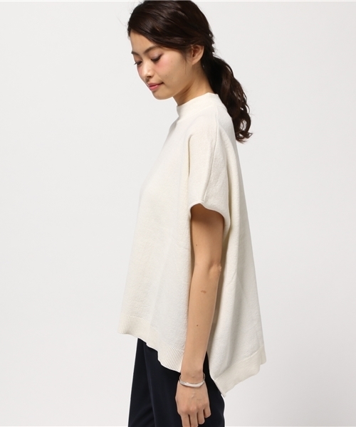 Discoat Parisien（ディスコートパリシアン）の「【スザンヌ×Discoat】コラボフレンチニットプルオーバー（ニット/セーター・レディース・オフホワイト/キャメル/グレー・MEDIUM/LARGE）」の8枚目の写真