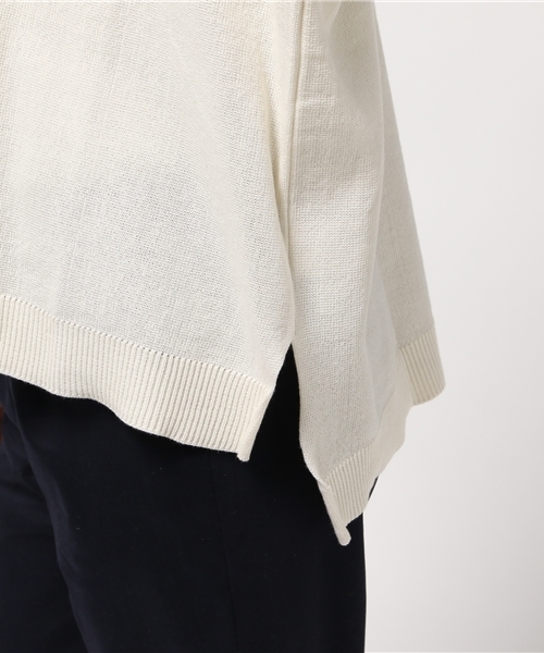 Discoat Parisien（ディスコートパリシアン）の「【スザンヌ×Discoat】コラボフレンチニットプルオーバー（ニット/セーター・レディース・オフホワイト/キャメル/グレー・MEDIUM/LARGE）」の12枚目の写真