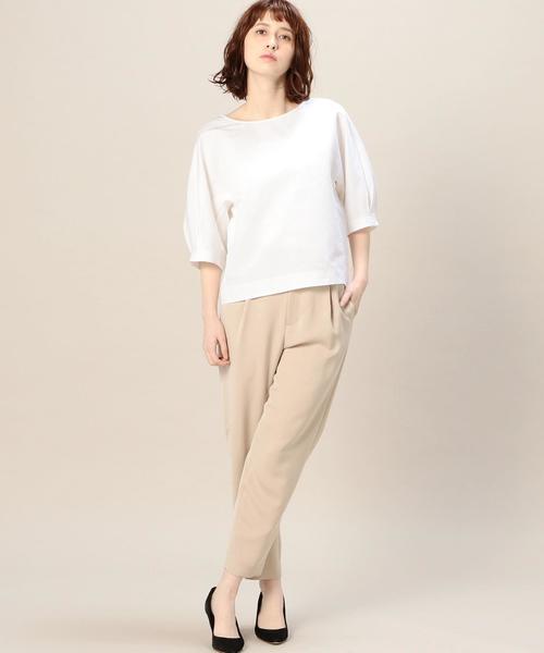 【BEAUTY&YOUTH】トリアセテートテーパード9分丈パンツ Mサイズ BEAUTY&YOUTH UNITED ARROWS（ビューティーアンドユース