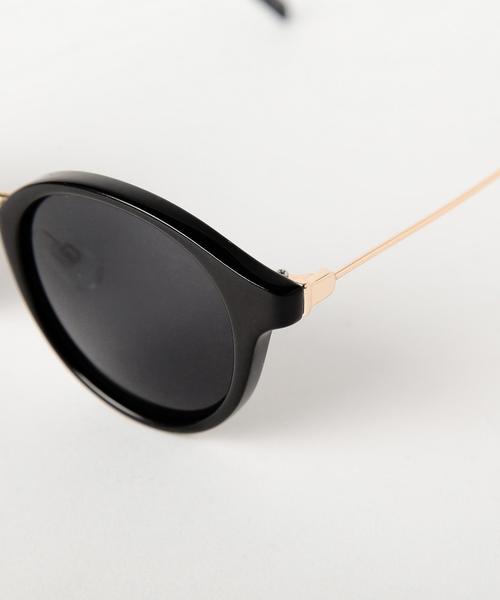 green label relaxing（グリーンレーベルリラクシング）の「BC COLORED BOSTON サングラス◆（サングラス・メンズ・ブラック/ダークブラウン・FREE）」の5枚目の写真