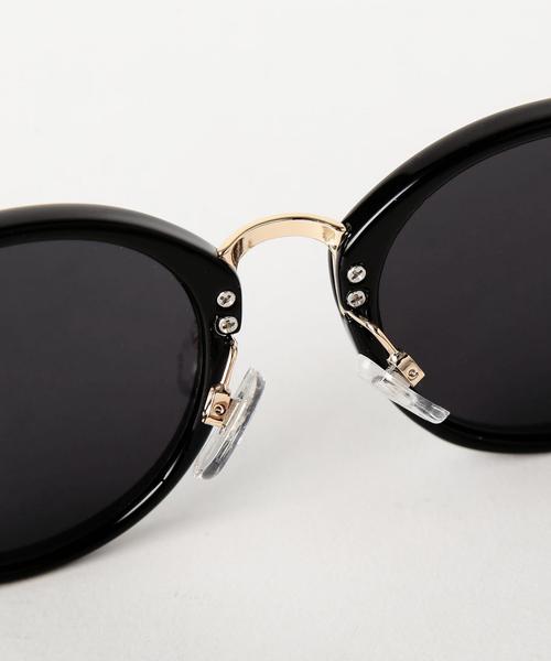 green label relaxing（グリーンレーベルリラクシング）の「BC COLORED BOSTON サングラス◆（サングラス・メンズ・ブラック/ダークブラウン・FREE）」の6枚目の写真