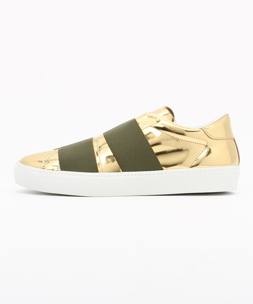 HELIOPOLE(エリオポール)の「COVERT メタリックスニーカー(スニーカー・レディース・ゴールド・38/36/37)」の2枚目の写真