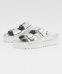 PLAKTON | PLAKTON　厚底ダブルストラップ コンフォートサンダル(サンダル)