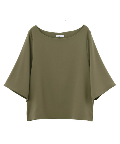 STYLE DELI（スタイルデリ）の「変形ワイドスリーブブラウス（シャツ/ブラウス・レディース・ベージュ/カーキ/オフホワイト/ブルー・MEDIUM）」の20枚目の写真