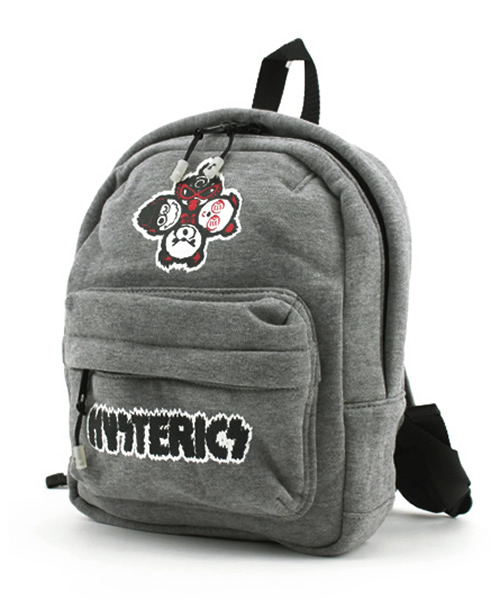 HYSTERIC MINI（ヒステリックミニ）の「R&R OVER バックパック（バックパック/リュック・キッズ・ブラック/グレー/パープル・LARGE）」の3枚目の写真