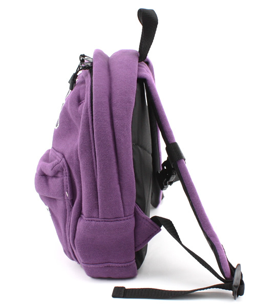 HYSTERIC MINI（ヒステリックミニ）の「R&R OVER バックパック（バックパック/リュック・キッズ・ブラック/グレー/パープル・LARGE）」の4枚目の写真