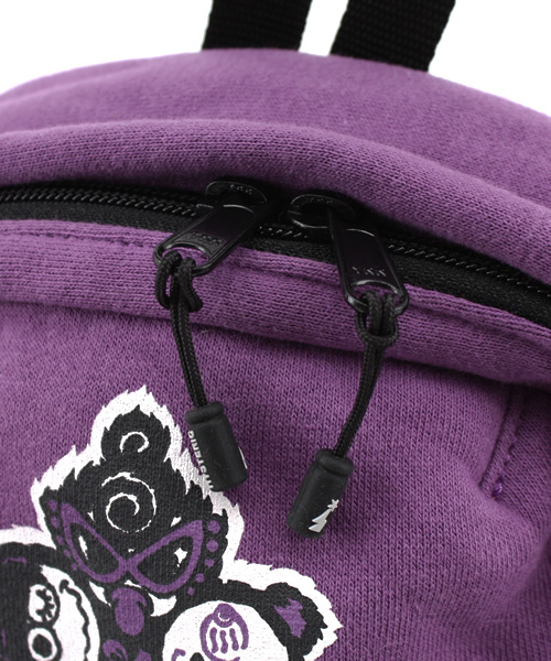 HYSTERIC MINI（ヒステリックミニ）の「R&R OVER バックパック（バックパック/リュック・キッズ・ブラック/グレー/パープル・LARGE）」の8枚目の写真