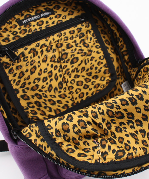HYSTERIC MINI（ヒステリックミニ）の「R&R OVER バックパック（バックパック/リュック・キッズ・ブラック/グレー/パープル・LARGE）」の6枚目の写真