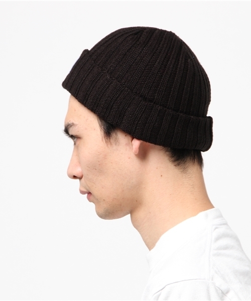 adidas（アディダス）の「オリジナルス ニットキャップ [FISHERMAN BEANIE]（ニットキャップ/ビーニー・メンズ・ブルー/グレー/オレンジ/ブラック・LARGE/MEDIUM）」の5枚目の写真
