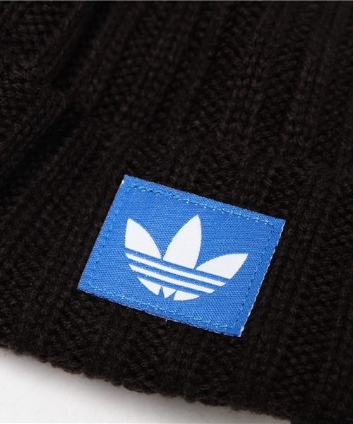 adidas（アディダス）の「オリジナルス ニットキャップ [FISHERMAN BEANIE]（ニットキャップ/ビーニー・メンズ・ブルー/グレー/オレンジ/ブラック・LARGE/MEDIUM）」の7枚目の写真