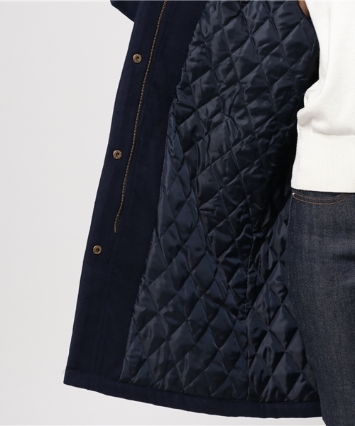 PUNYUS（プニュズ）の「フーデッドコート（ピーコート・レディース・ネイビー/ベージュ/ブラック・1/3/4/2）」の12枚目の写真