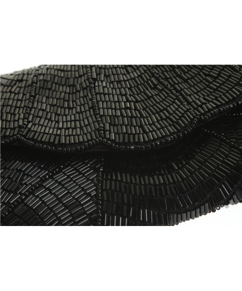 ROSE BUD（ローズバッド）の「(SJK BAGS)BEADED CLUTCH BAG（クラッチバッグ・レディース・ブラック/ゴールド/シルバー・ONE SIZE）」の5枚目の写真