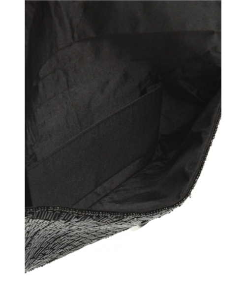 ROSE BUD（ローズバッド）の「(SJK BAGS)BEADED CLUTCH BAG（クラッチバッグ・レディース・ブラック/ゴールド/シルバー・ONE SIZE）」の6枚目の写真