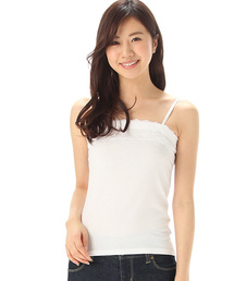 Honeys | レース付きベアトップ(チューブトップ)