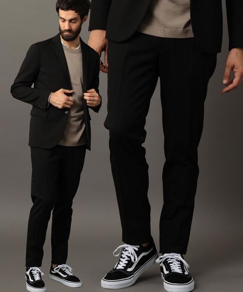 BEAUTY&YOUTH UNITED ARROWS（ビューティーアンドユースユナイテッドアローズ）の「BY TR/サージ ノープリーツパンツ ◆（スラックス・メンズ・ブラック/ネイビー/グレー・LARGE/SMALL/X-LARGE/MEDIUM）」の18枚目の写真