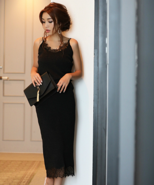 eimy istoire（エイミーイストワール）の「レースラメニットスカート  