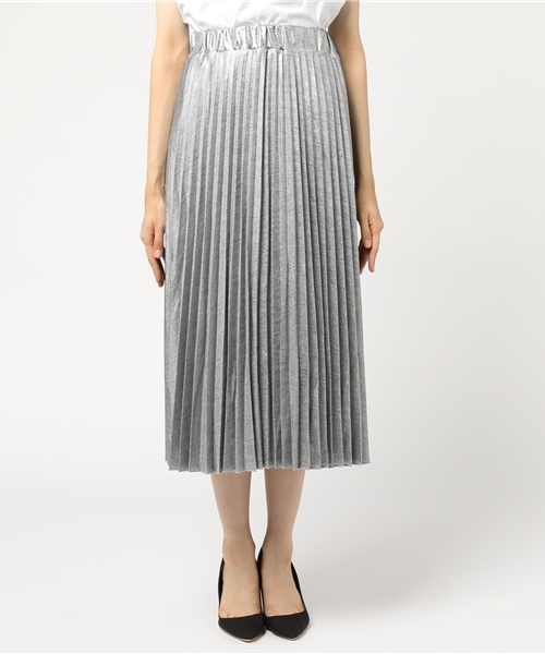 laboratory work（ラボラトリーワーク）の「【再入荷！】メタルプリーツスカート（スカート・レディース・シルバー/ゴールド・MEDIUM）」の6枚目の写真