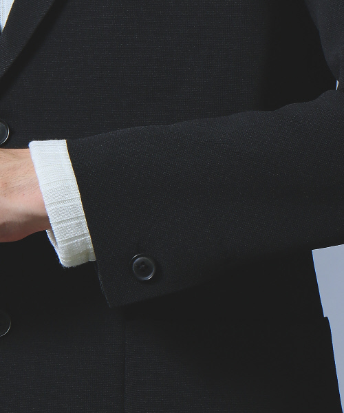 5351 POUR LES HOMMES（ゴーサンゴーイチプールオム）の「ニットチェスターフィールド（チェスターコート・メンズ・ブラック/カーキ・44/46/48/50）」の6枚目の写真