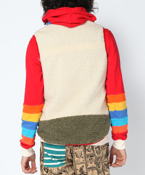 ALDIES（アールディーズ）の「Reverse Mild VT（ベスト・メンズ・グレー/ネイビー/ブラウン/ホワイト/オリーブ・LARGE/X-SMALL/MEDIUM/SMALL）」の7枚目の写真