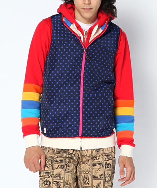 ALDIES（アールディーズ）の「Reverse Mild VT（ベスト・メンズ・グレー/ネイビー/ブラウン/ホワイト/オリーブ・LARGE/X-SMALL/MEDIUM/SMALL）」の8枚目の写真