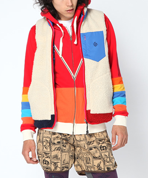 ALDIES（アールディーズ）の「Reverse Mild VT（ベスト・メンズ・グレー/ネイビー/ブラウン/ホワイト/オリーブ・LARGE/X-SMALL/MEDIUM/SMALL）」の12枚目の写真