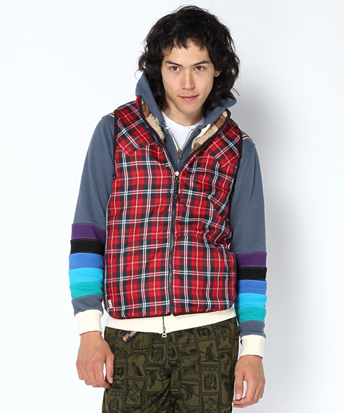 ALDIES（アールディーズ）の「Reverse Mild VT（ベスト・メンズ・グレー/ネイビー/ブラウン/ホワイト/オリーブ・LARGE/X-SMALL/MEDIUM/SMALL）」の11枚目の写真