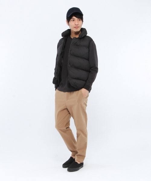 LAKOLE(ラコレ)の「【保温】裏起毛イージーパンツ / LAKOLE(その他パンツ・メンズ・チャコール/ベージュ/ネイビー・MEDIUM/LARGE/SMALL)」の3枚目の写真