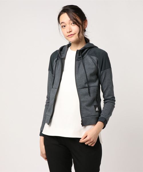 adidas(アディダス)の「ISC W FZ HOODIE(パーカー)」 - WEAR