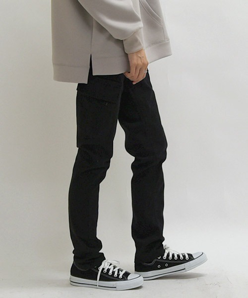 and it_(アンドイット)の「ストレッチツイルカーゴパンツ(カーゴパンツ・レディース・カーキ/ベージュ/ブラック・LL/M/L/3L/4L)」の21枚目の写真
