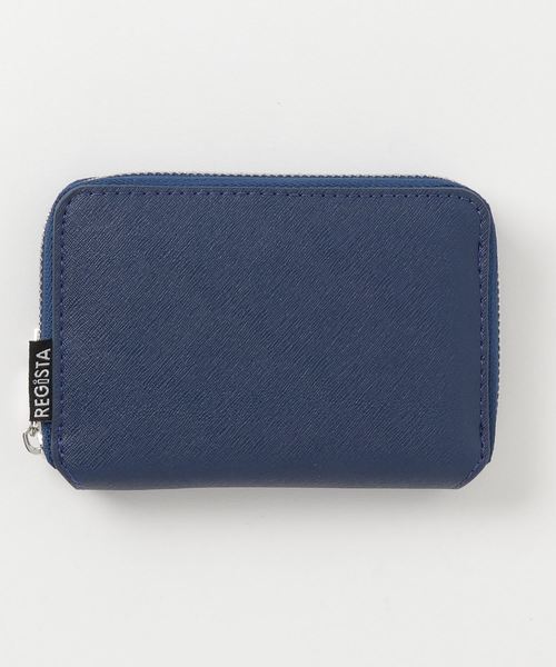 STYLEBLOCK（スタイルブロック）の「グレインレザーラウンドファスナー二つ折り財布（財布・メンズ・ブラック/ネイビー/カモフラージュ/ワイン・FREE）」の3枚目の写真
