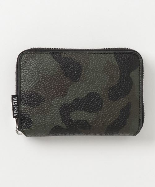 STYLEBLOCK（スタイルブロック）の「グレインレザーラウンドファスナー二つ折り財布（財布・メンズ・ブラック/ネイビー/カモフラージュ/ワイン・FREE）」の4枚目の写真