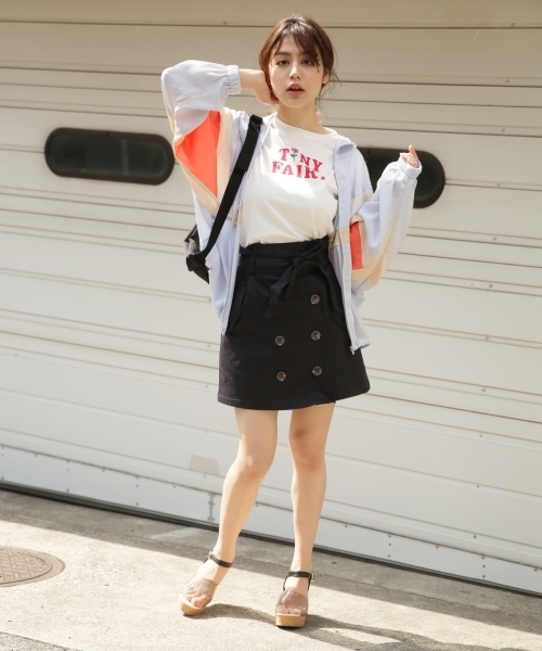 Heather(ヘザー)の「アソートロゴT 793989(Tシャツ/カットソー・レディース・ホワイト/ブラック/ピンク・FREE)」の9枚目の写真