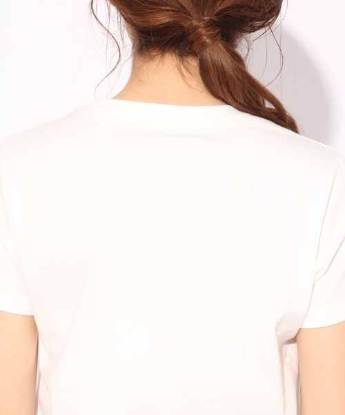 Heather(ヘザー)の「アソートロゴT 793989(Tシャツ/カットソー・レディース・ホワイト/ブラック/ピンク・FREE)」の10枚目の写真