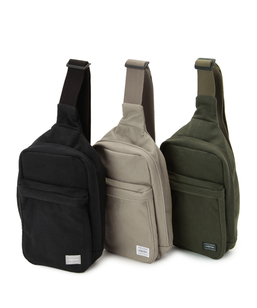 PORTER（ポーター）の「PORTER BEAT ONE SHOULDER BAG <B印 YOSHIDA SELECT>（ショルダーバッグ・メンズ・ブラック/ベージュ/オリーブ・ONE SIZE）」の16枚目の写真