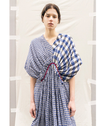 ZUCCa（ズッカ）の「ドッキングギンガム（ワンピース）」 - WEAR