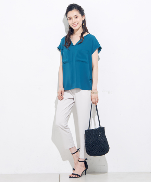 un dix cors（アンディコール）の「ストラップ細ミュールサンダル-（サンダル・レディース・ベージュ/レッド/ブラック・MEDIUM/SMALL/LARGE）」の8枚目の写真