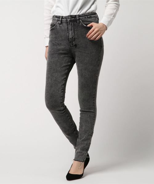 KSUBI(スビ)の「KSUBI HI N WASTED ACID ATTACK (1000065278)(デニムパンツ・レディース・ライトグレー・24/25/26/27)」の4枚目の写真