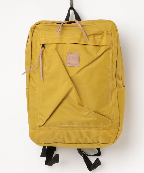 and mikka（アンドミカ）の「【WEB限定】and mikka / 軽量 スクエアデイパック マザーズリュック（バックパック/リュック・レディース・ブラック/グリーン/ネイビー/イエロー/レッド・FREE）」の12枚目の写真