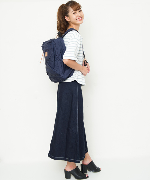 and mikka（アンドミカ）の「【WEB限定】and mikka / 軽量 スクエアデイパック マザーズリュック（バックパック/リュック・レディース・ブラック/グリーン/ネイビー/イエロー/レッド・FREE）」の14枚目の写真