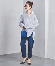 UNITED ARROWS - UWSC マルチストライプ ビッグシャツ UNITED ARROWS（ユナイテッドアローズ）の「UWSC マルチ