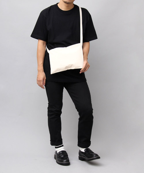 United Athle（ユナイテッドアスレ）の「【 United Athle / ユナイテッドアスレ 】 キャンバス サコッシュバッグ（ショルダーバッグ・メンズ・ブラック/ナチュラル/ネイビー/グレー・FREE）」の19枚目の写真