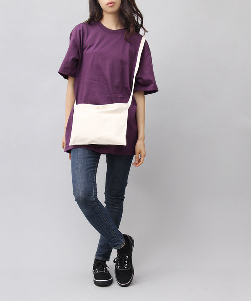 United Athle（ユナイテッドアスレ）の「【 United Athle / ユナイテッドアスレ 】 キャンバス サコッシュバッグ（ショルダーバッグ・メンズ・ブラック/ナチュラル/ネイビー/グレー・FREE）」の20枚目の写真