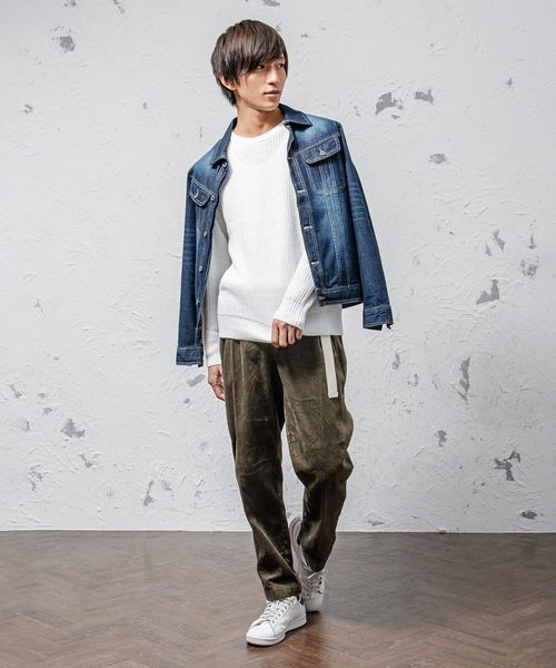 MinoriTY（マイノリティ）の「ワイドバルーンパンツ5.5Ｗコーデュロイバルーンワイドパンツ（その他パンツ・メンズ・ブラウン/ブラック/ベージュ・M/L）」の5枚目の写真