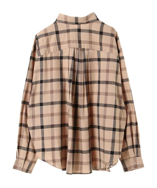 AMERICAN HOLIC（アメリカンホリック）の「・ビエラビックバックタックシャツ（シャツ/ブラウス・レディース・ライトグレー/ベージュ/ネイビー/オフホワイト/ブラック系その他3/ベージュ系その他4/ブルー系その他5・M/L）」の17枚目の写真