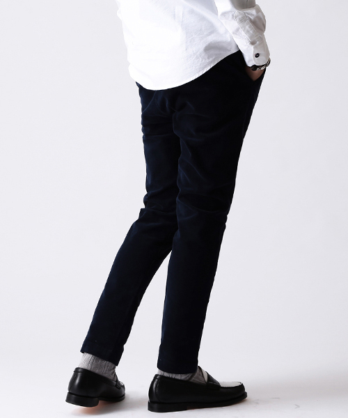 BEAMS（ビームス）の「□BEAMS / ガーメントダイ ストレッチ コーデュロイパンツ/（その他パンツ・メンズ・ネイビー/ベージュ/オリーブ・MEDIUM/X-LARGE/SMALL/LARGE）」の13枚目の写真