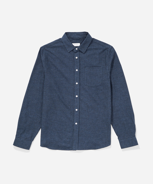 Saturdays NYC（サタデーズ ニューヨークシティ ）の「Crosby Flannel Button Down Shirt（シャツ/ブラウス・メンズ・グレー/ネイビー/ベージュ/ブラック・S/L/M/XS/XL）」の14枚目の写真