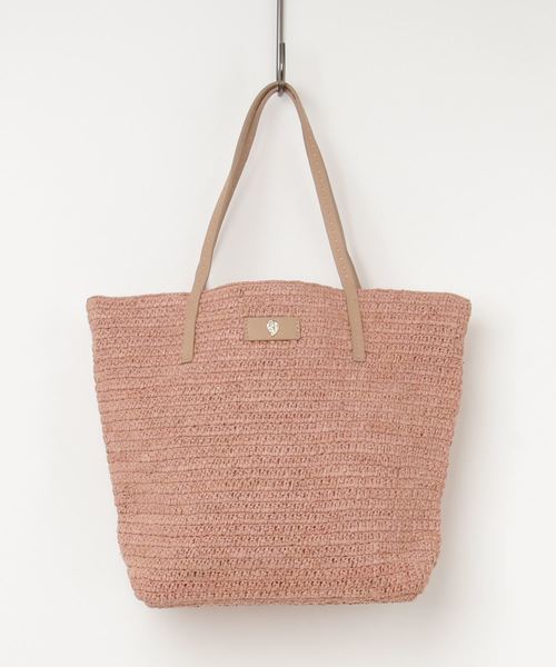 SHIPS(シップス)の「HELEN KAMINSKI:DAVOLETTA S(かごバッグ・レディース・ブラック/ライトピンク・ONE SIZE)」の1枚目の写真