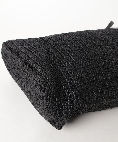 SHIPS(シップス)の「HELEN KAMINSKI:DAVOLETTA S(かごバッグ・レディース・ブラック/ライトピンク・ONE SIZE)」の4枚目の写真