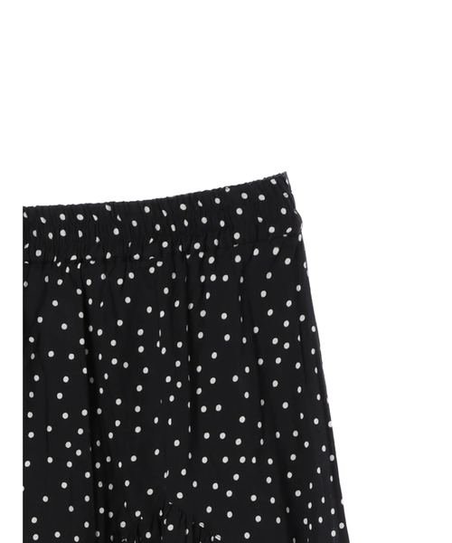 CRAFT STANDARD BOUTIQUE（クラフトスタンダードブティック）の「ジグザグ切替ギャザースカート○★☆（スカート・レディース・ブラック/カーキ/ドット・FREE）」の12枚目の写真