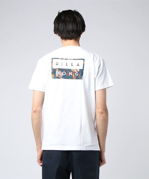 BILLABONG(ビラボン)の「ボックスロゴTシャツ BILLABONG AJ011-205(Tシャツ/カットソー・メンズ・ホワイト×ネイビー/ホワイト×ブルー/ブラック×ブルー・M/L/S)」の5枚目の写真